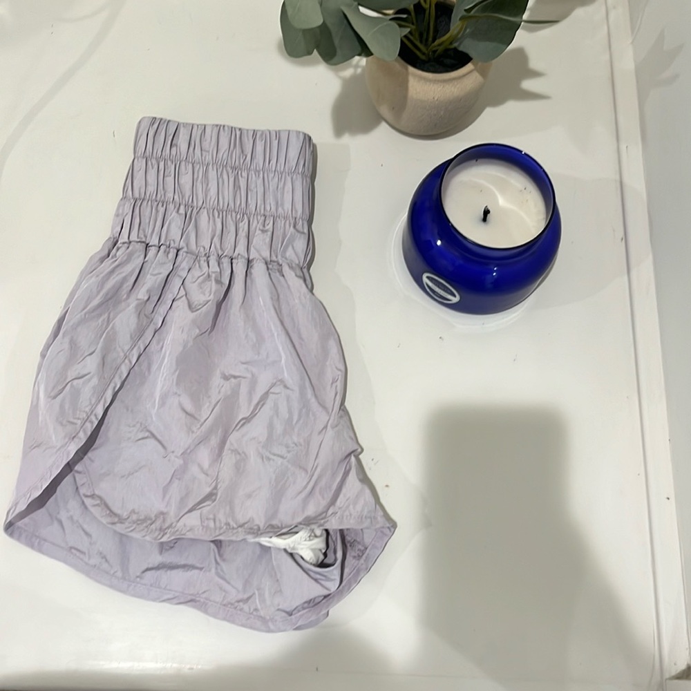 free people shorts in lavender🦄